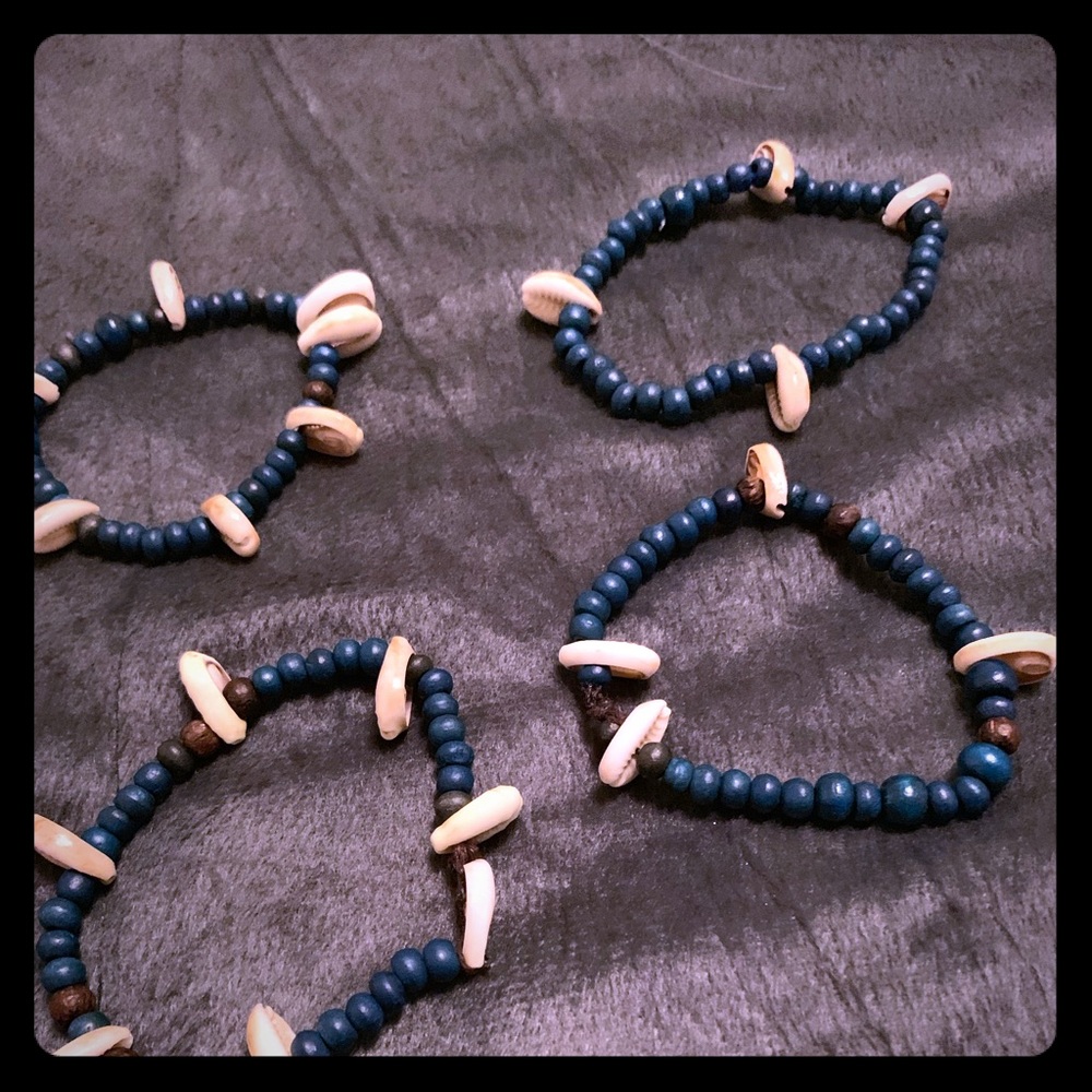 Customized Cowrie shell bracelets